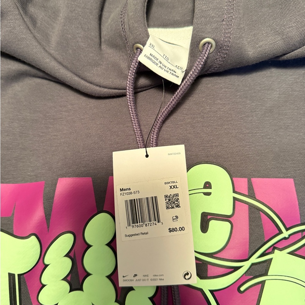 Nike Ja Morant fleece sweatsuit size XL brand new with tags basketball - Picture 4 of 9